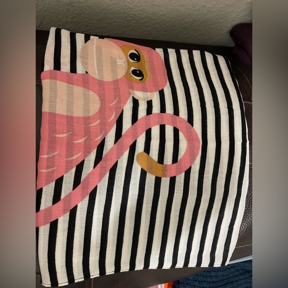 Kate Spade Monkey Rose Oblong Scarf - Picture 9 of 10